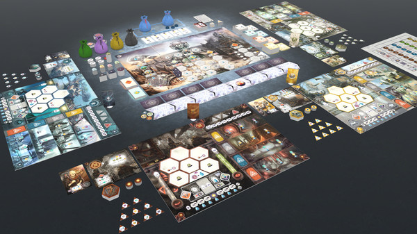 Скриншот из Tabletopia - Anachrony
