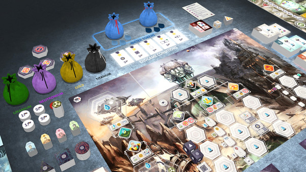 Скриншот из Tabletopia - Anachrony