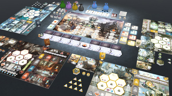 Скриншот из Tabletopia - Anachrony
