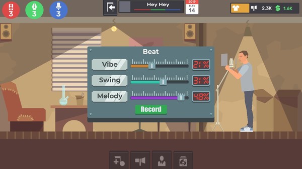 Скриншот из RapStar Tycoon