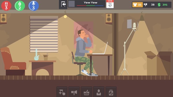 RapStar Tycoon game for Linux 1