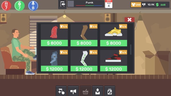 RapStar Tycoonfor windows and Linux 1