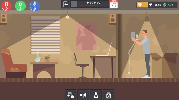 Скриншот из RapStar Tycoon