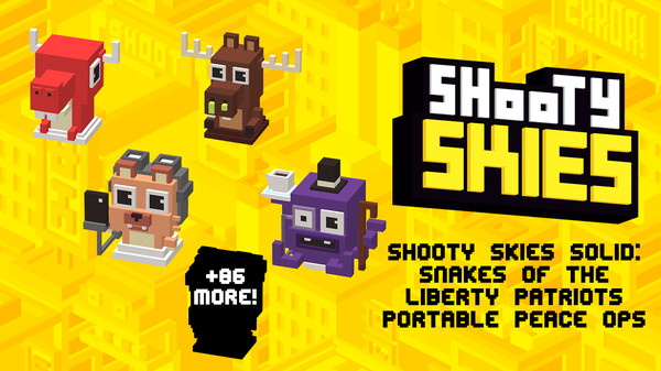 Скриншот из Shooty Skies Solid: Snakes of the Liberty Patriots Portable Peace Ops - Ghost Babel Pack