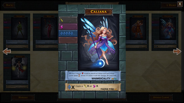 Скриншот из One Deck Dungeon - Caliana