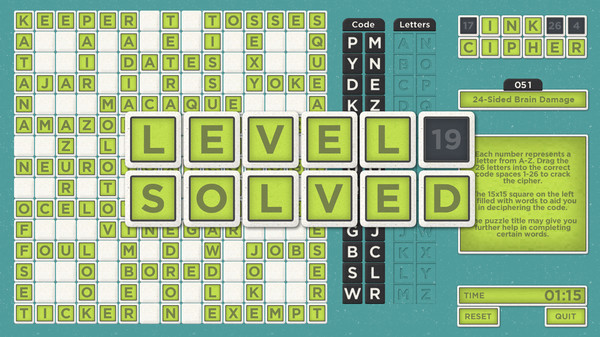 Ink Cipher game for Linux 1