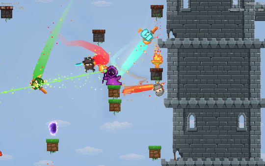 Скриншот из Flaming Pixels