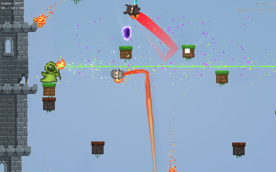 Скриншот из Flaming Pixels