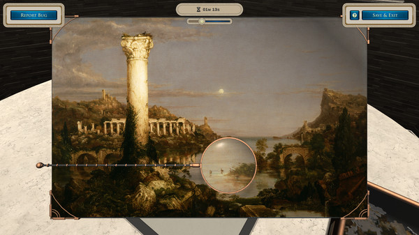 Скриншот из Masters of Puzzle - Desolation by Thomas Cole