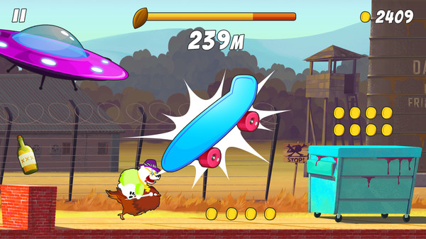 Chicken Rider game for Linux 1