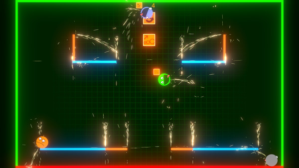 Скриншот из SUPER BALL WRESTLE YES