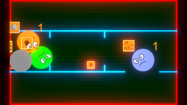 Скриншот из SUPER BALL WRESTLE YES