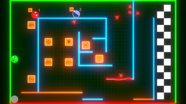 Скриншот из SUPER BALL WRESTLE YES