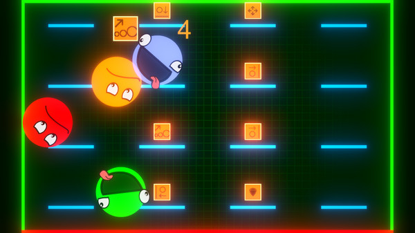 Скриншот из SUPER BALL WRESTLE YES