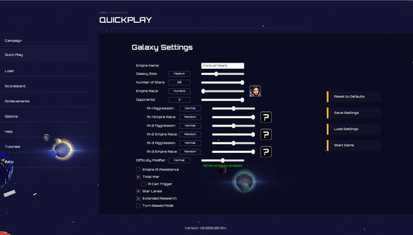 Скриншот из Galactic Dominion