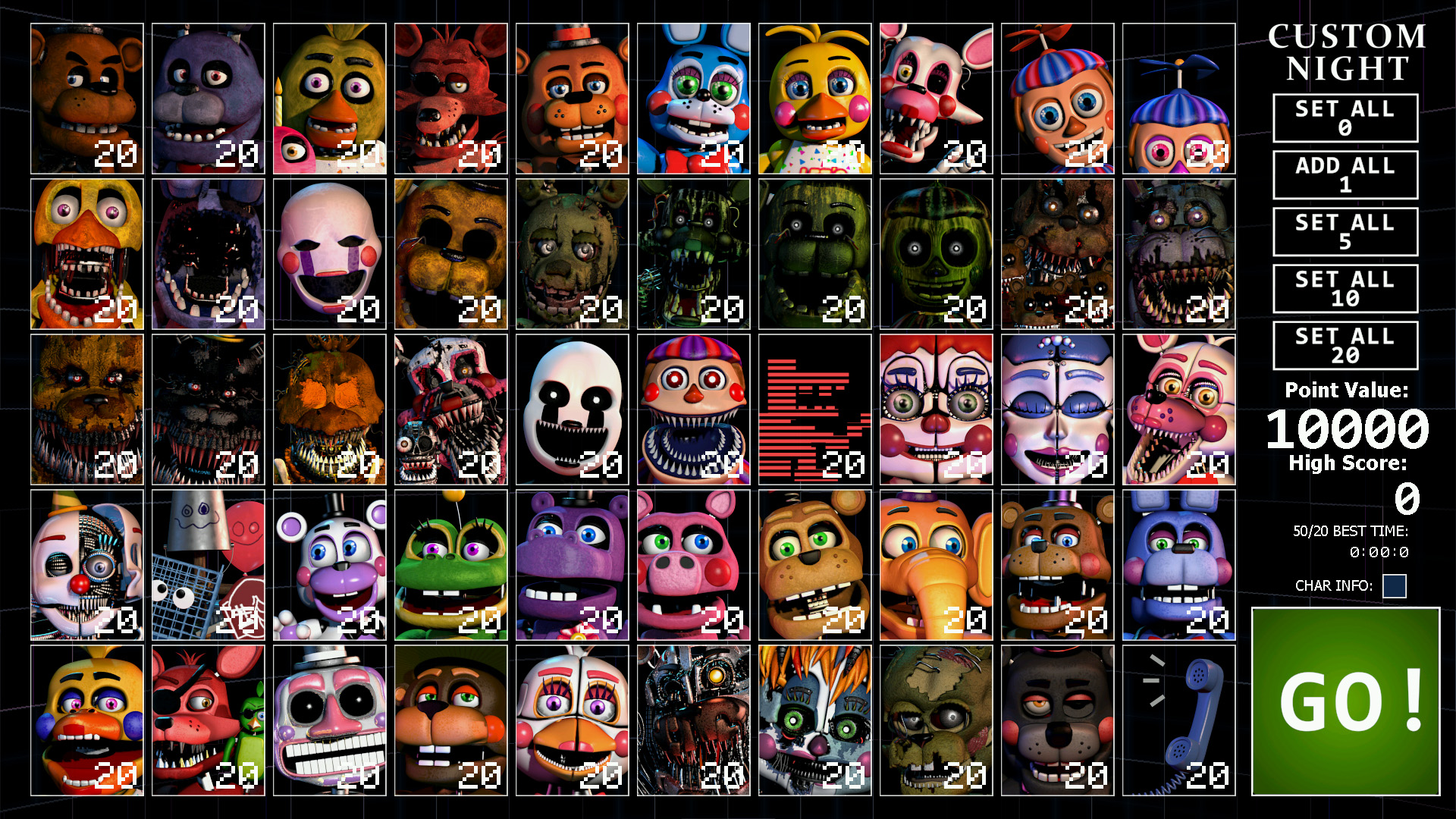 ultimate custom night fnaf download free