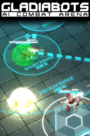GLADIABOTS - AI Combat Arena poster image on Steam Backlog