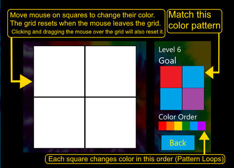 Grid Games: Color Coded requirements