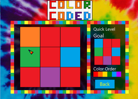 Grid Games: Color Coded Steam
