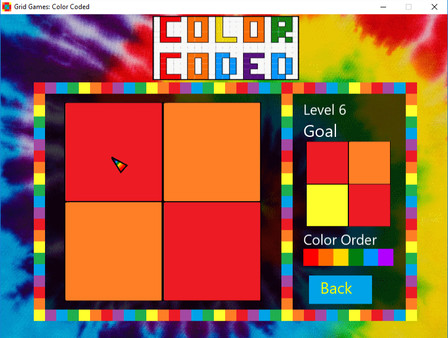 Скриншот из Grid Games: Color Coded