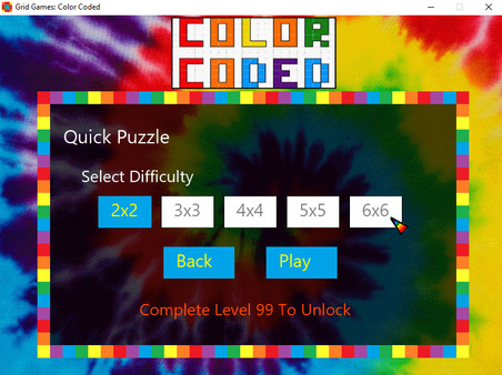 Скриншот из Grid Games: Color Coded