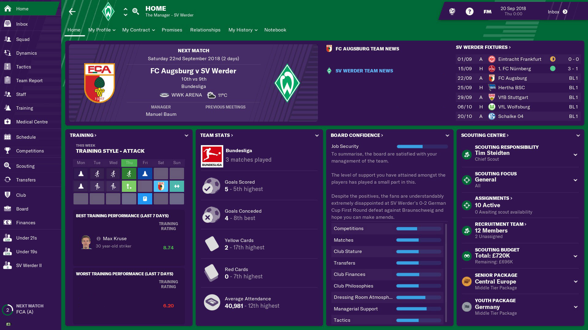 Football Manager 2019 Screenshot 1