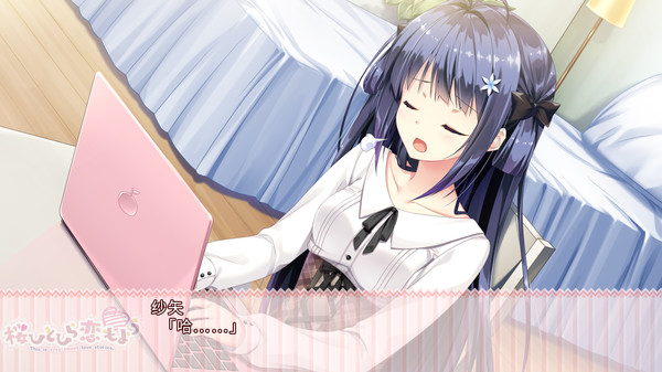 樱花片落恋模样 This is a very sweet love story. game for Linux 1