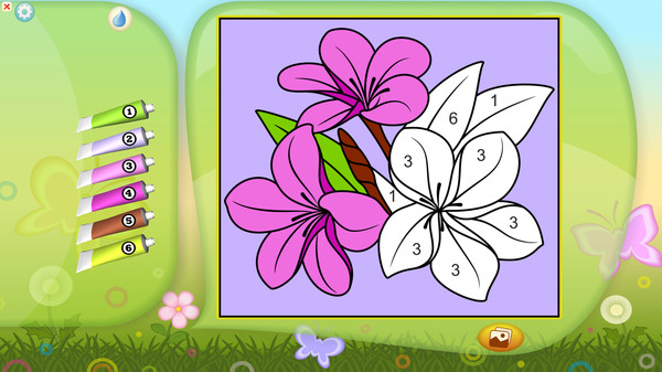 Скриншот из Color by Numbers - Flowers Скриншот из Color by Numbers - Flowers
