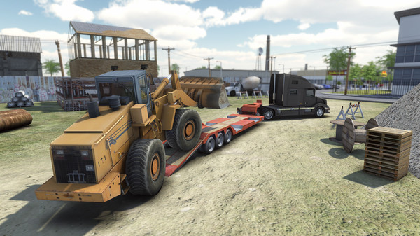 Скриншот из Truck and Logistics Simulator