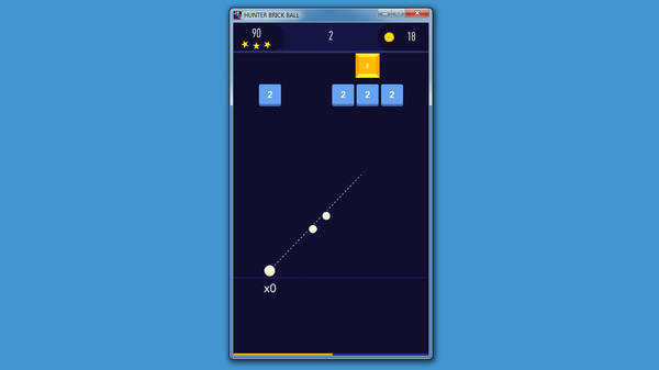 HUNTER BRICK BALL game for Linux 1
