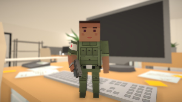 Скриншот из Block Heads: Instakill - Military Skin Pack