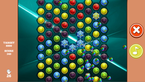 Swipe Fruit Smash game for windows Pc 1