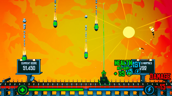 Antirocketh game for Linux 1