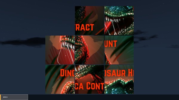 Скриншот из Dinosaur Hunt Puzzle
