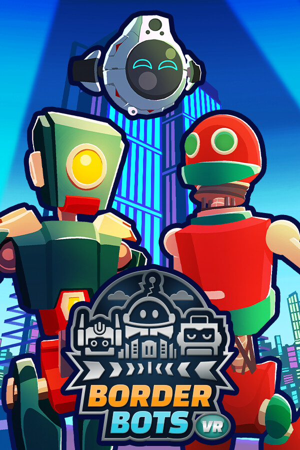 Steam portrait for Border Bots VR.