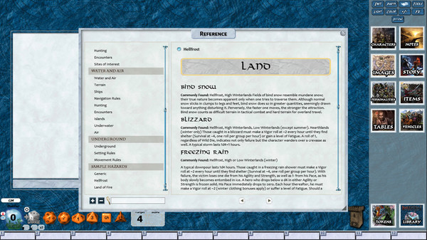 Скриншот из Fantasy Grounds - Hellfrost Journeys (Savage Worlds)