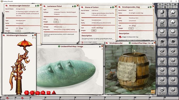 Скриншот из Fantasy Grounds - Dungeons & Dragons Waterdeep: Dragon Heist