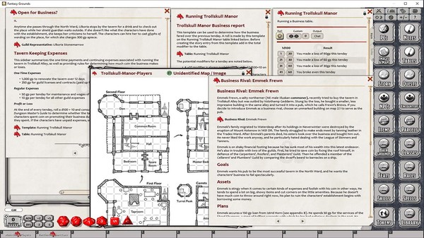 Скриншот из Fantasy Grounds - Dungeons & Dragons Waterdeep: Dragon Heist