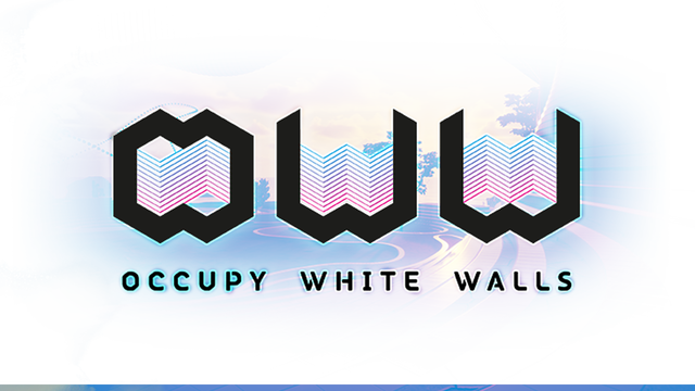Occupy White Walls Logo