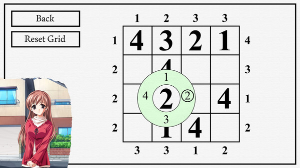 Skyscrapers Puzzle: Airi's tale game for Linux 1