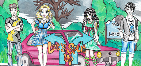 Let's Split Up (A Visual Novel) cover art