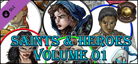 Fantasy Grounds - Saints & Heroes, Volume 1 (Token Pack) cover art