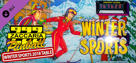 Zaccaria Pinball - Winter Sports 2018 Table cover art