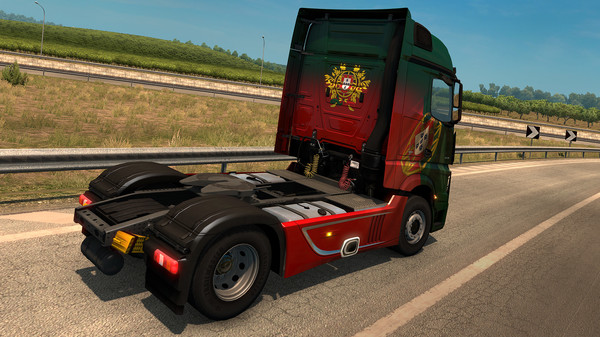 Скриншот из Euro Truck Simulator 2 - Portuguese Paint Jobs Pack