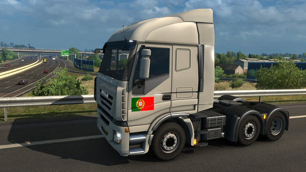 Скриншот из Euro Truck Simulator 2 - Portuguese Paint Jobs Pack