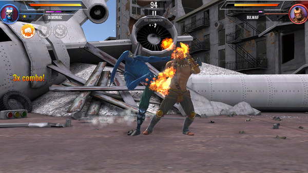 Unbroken Warrior game for Linux 1