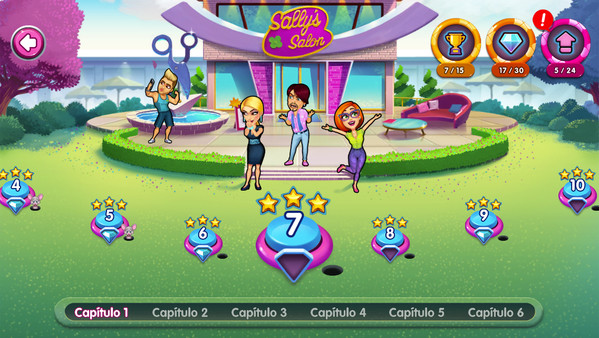 Скриншот из Sally's Salon: Kiss & Make-Up