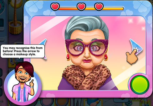 Скриншот из Sally's Salon: Kiss & Make-Up