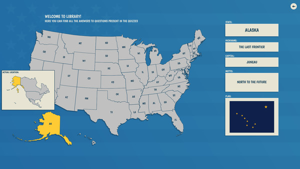 The 50 States Quiz PC requirements