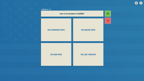 Скриншот из The 50 States Quiz Скриншот из The 50 States Quiz